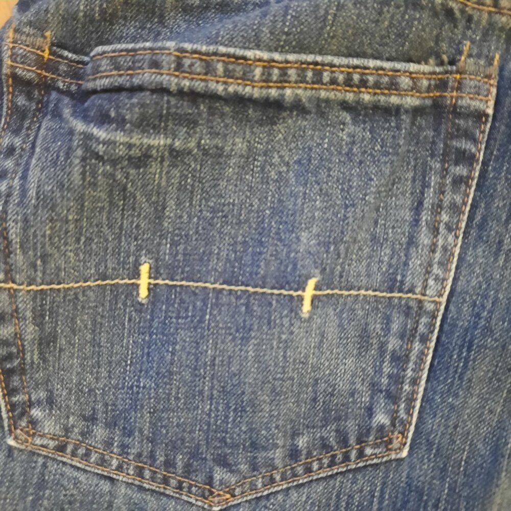 Polo Ralph Lauren 867 Jeans Men's Size 34X30 Denim Blue Classic Fit Leather Tag - Picture 7 of 10